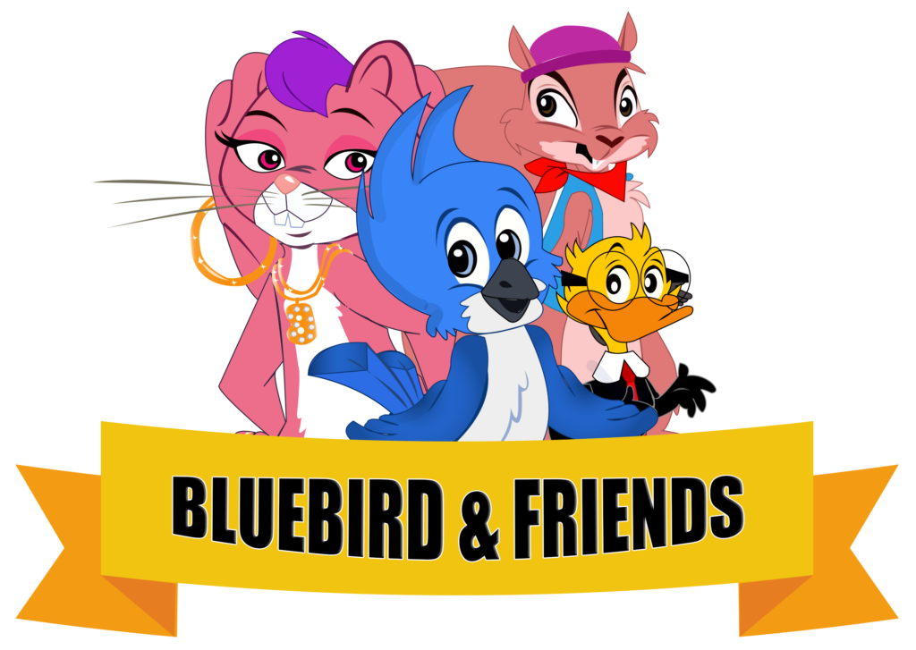 Bluebird and friends